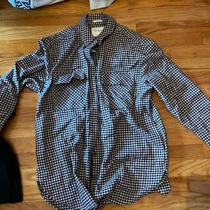 Abercrombie oversized shirt